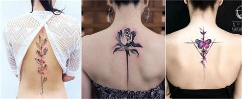 tatuajes para mujer en la espalda sexis|Más de 30 Tatuajes hermosos en espalda para mujeres